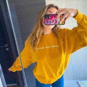 OVERSIZED AMERICAN EAGLE SWEATSHIRT🥺🥺